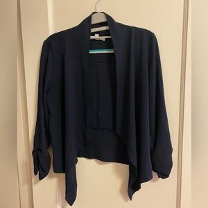 Medium Active USA Navy Cardigan